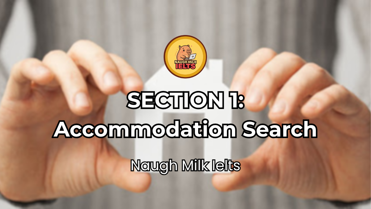 SECTION 1: Accommodation Search