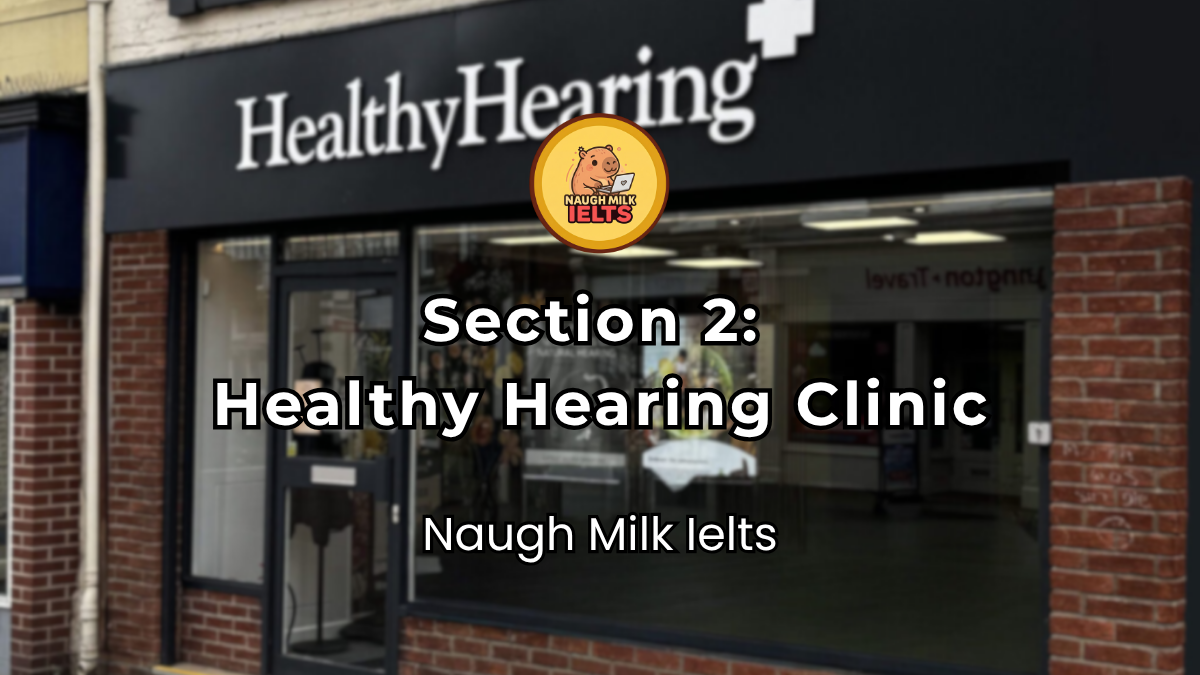 SECTION 2: Healthy Hearing Clinic