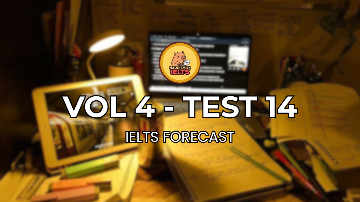 VOLUME 4 - TEST 14 - READING