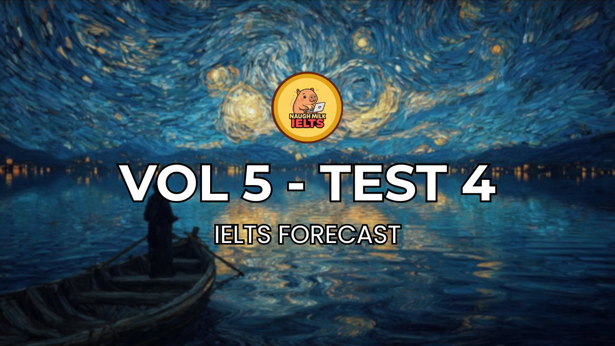 VOLUME 5 - TEST 4 - READING