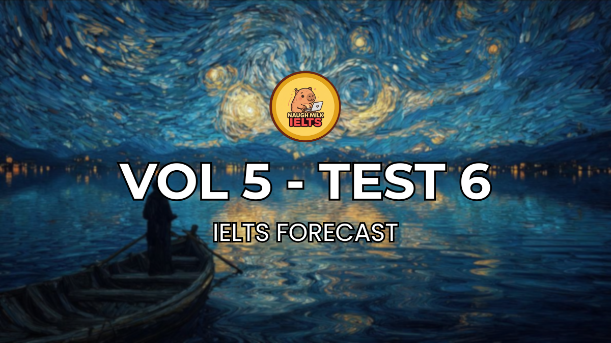 VOLUME 5 - TEST 6 - READING