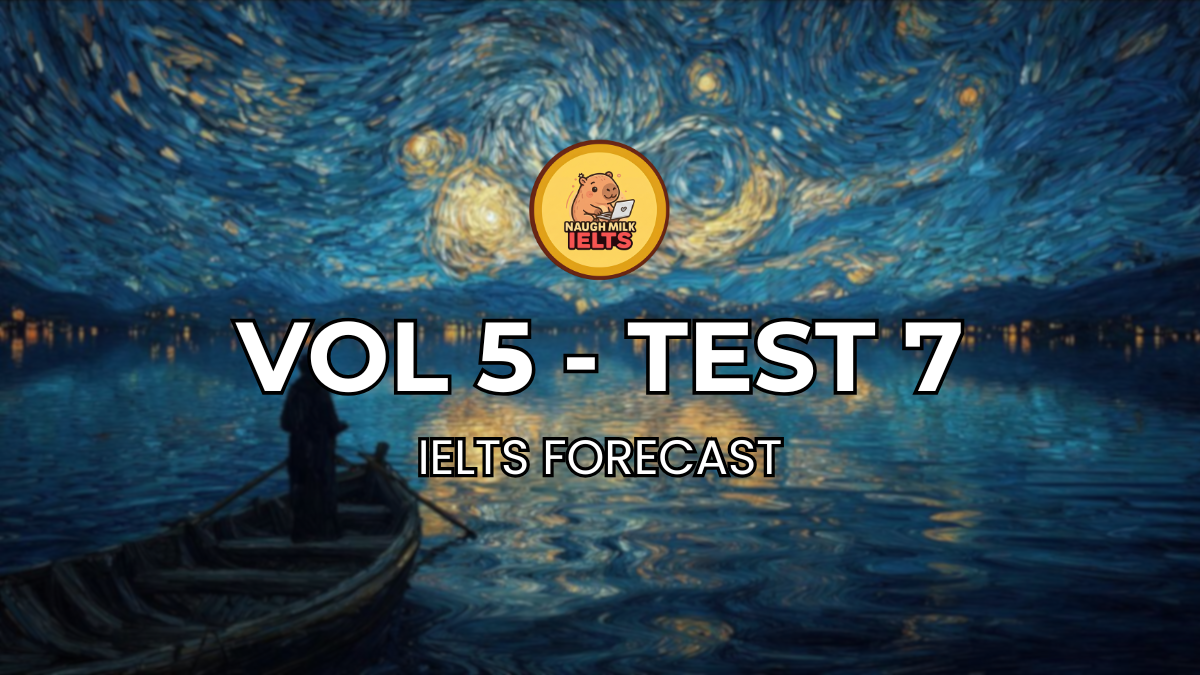 VOLUME 5 - TEST 7 - READING