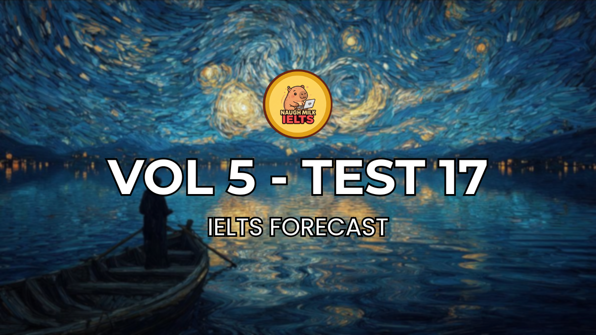 VOLUME 5 - TEST 17 - READING